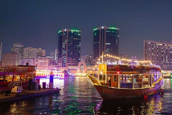 Dubai Marina Dhow Dinner Cruise: 2-Hour Skyline Cruise with Luxury Transfers photo 2