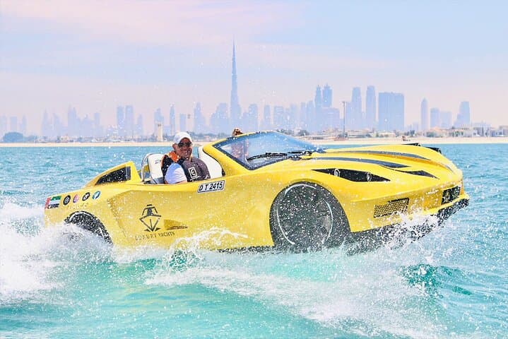 Private Dubai City Tour with High-Speed Jet Car Ride