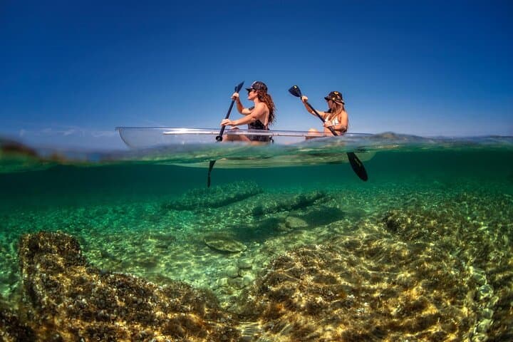 Clear-Water Kayaking at Stoja Peninsula: Transparent Kayak Rental in Pula photo 4