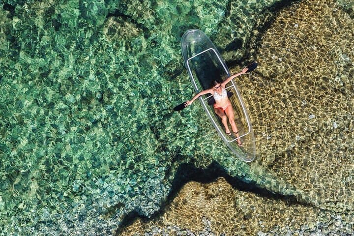 Clear-Kayak Exploration of Verudela Cave & Islands — Pula Transparent Kayak Tour photo 2