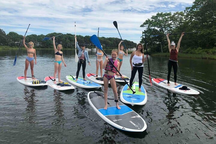 Paddle to Dessert: SUP Ice Cream Boat Adventure on Waquoit Bay photo 2