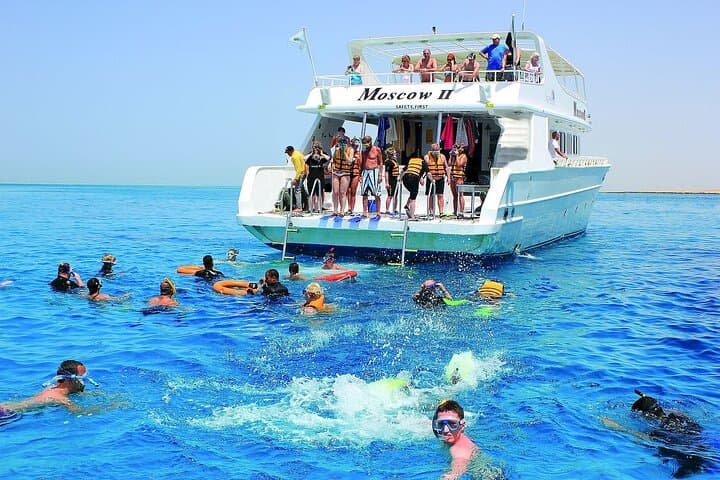 White Island Snorkeling at Ras Mohammed: Full-Day Boat Trip from Sharm El Sheikh photo 1