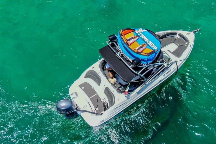 Yamaha 28ft Private Boat Rental in Cabo: Snorkel, El Arco & Whale Watching photo 4