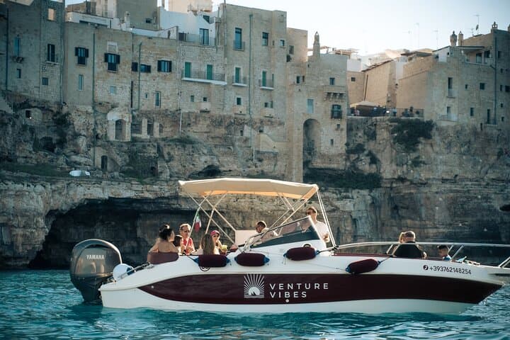 Monopoli to Polignano: 5-Hour Private Cave & Snorkel Boat Tour photo 2