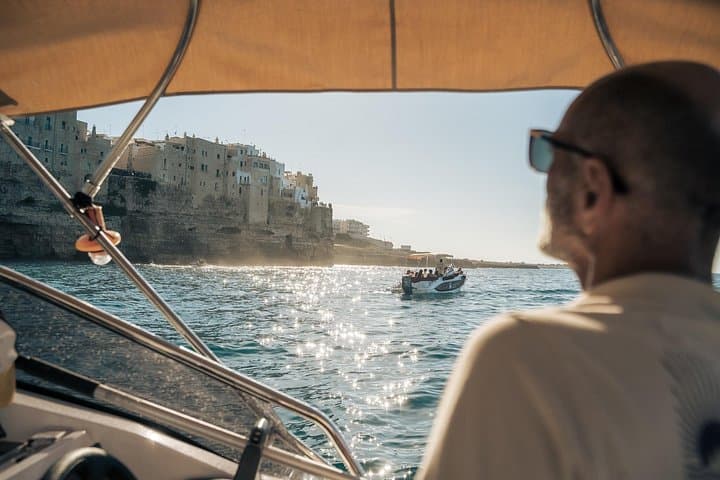 Exclusive Boat Party Polignano a Mare: 6-Hour Yacht Cruise with Swimming & Prosecco