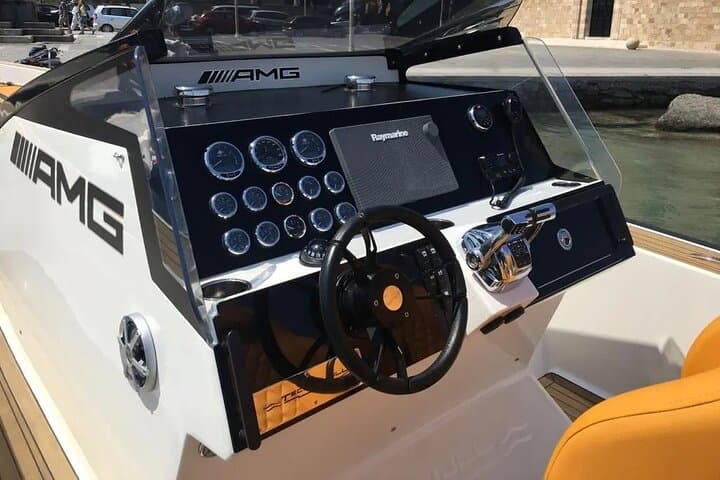 Rhodes Luxury Power Boat to Symi, Lindos, Anthony Quinn & Kallithea photo 4