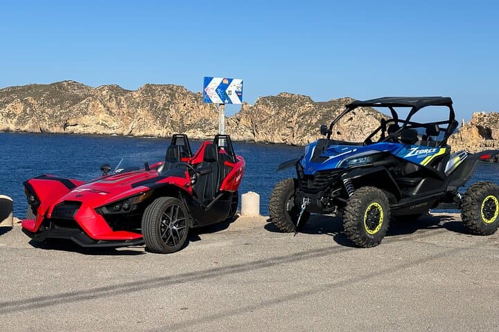 Formula Car & Buggy Combo Tour — Mallorca West Coast Sunset Drive