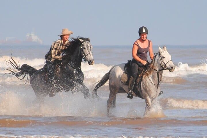 Sunrise & Sunset Beach Horse Riding in Taghazout & Agadir — Coastal Equestrian Tours photo 3