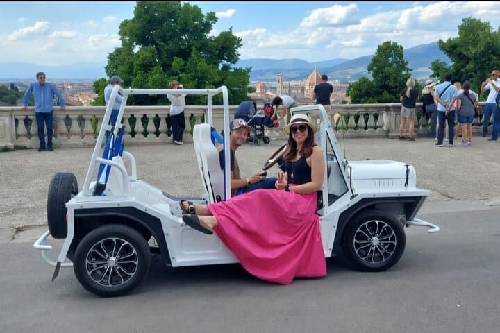 Vintage Car Florence City Tour: Piazzale Michelangelo & Certosa Experience photo 2