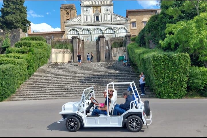 Vintage Car Florence City Tour: Piazzale Michelangelo & Certosa Experience photo 3