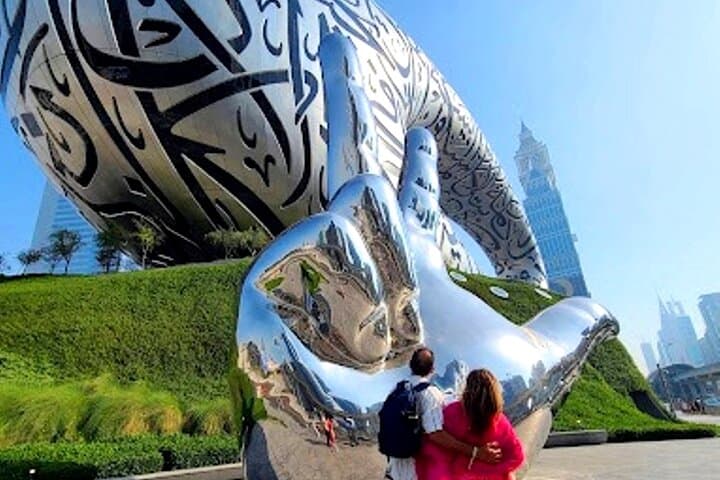 Dubai Private Tour: Creek, Souks, Dubai Frame & Burj Khalifa Entry photo 2