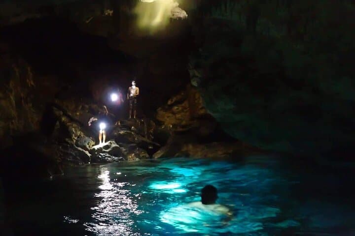 Deep Dive Into Anahulu Cave Pool: Guided Unlit Cave Exploration on Tongatapu photo 2