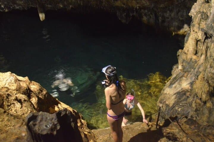 Deep Dive Into Anahulu Cave Pool: Guided Unlit Cave Exploration on Tongatapu photo 5
