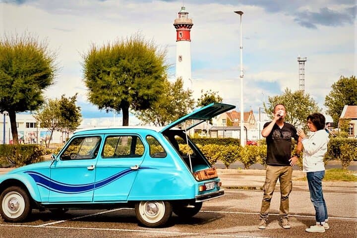 Vintage Convertible Tour on the Côte de Nacre: 1976 Citroën Dyane from Ouistreham photo 2