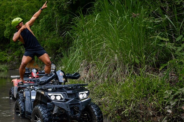 Phuket Eco Rainforest Day Trip: Bamboo Rafting, 7km White-Water, ATV & Waterfall photo 3