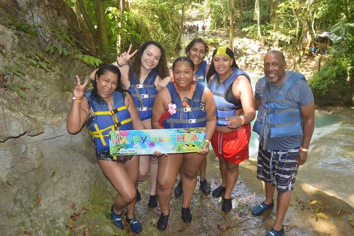 Private Blue Hole and Dunn's River Falls — Ocho Rios Waterfall Adventure photo 5