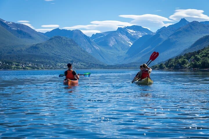 Paddle the Romsdalsfjord: 3-Hour Kayak Tour from Åndalsnes photo 2