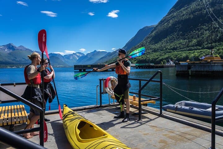 Paddle the Romsdalsfjord: 3-Hour Kayak Tour from Åndalsnes photo 4