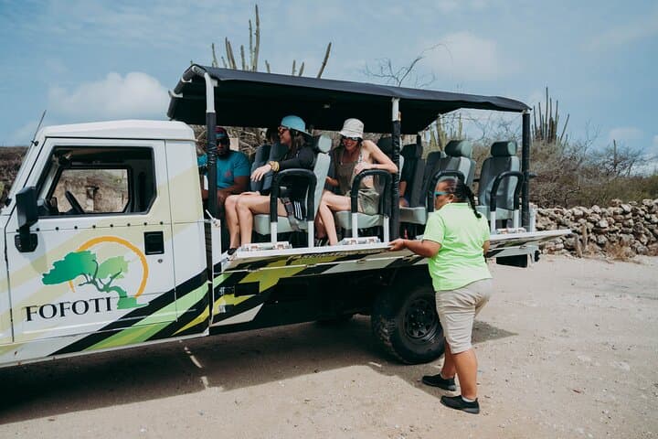 Aruba Jeep Tour to the Natural Pool & Baby Beach — Conchi, Fontein Cave and Off‑Road Trails photo 6