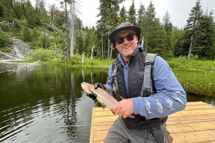 Whistler Beginner Fishing Tour in Callaghan Valley — Family Rainbow Trout Fishing & 4x4 Ride photo 3