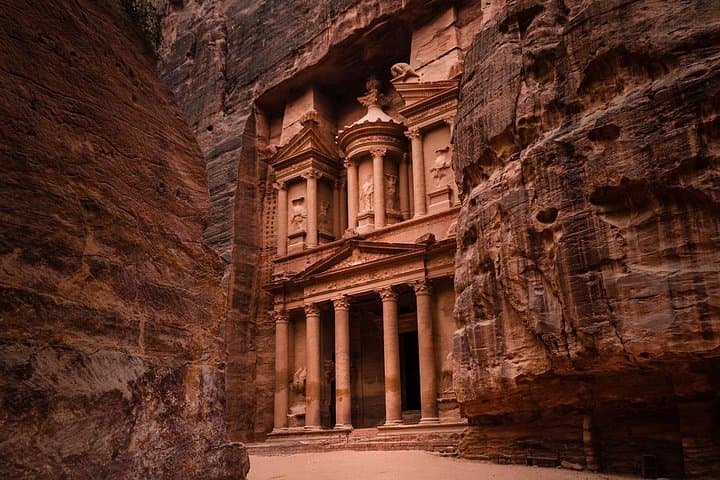 Petra and Dead Sea Day Tour from Amman: Treasury to Floating in One Day photo 3