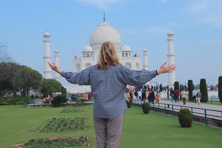 Sunrise and Sunset at the Taj Mahal: 2-Day Private Tour from Delhi photo 3