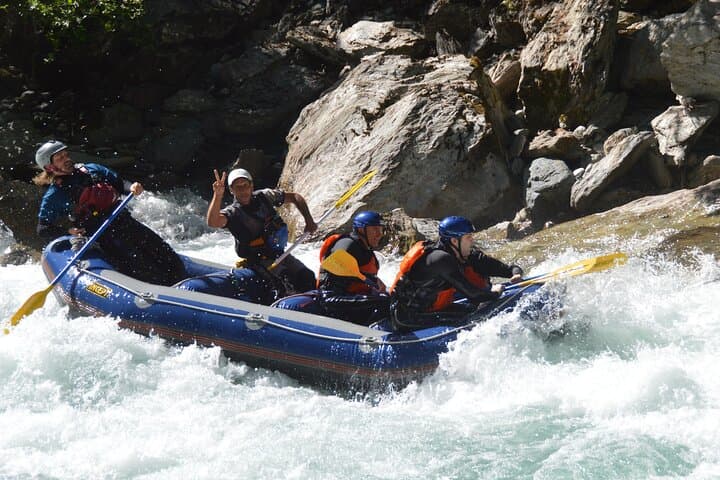 Giarsun Gorge Whitewater Rafting on the Inn — Engadin Action Rafting