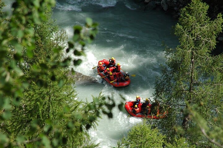 Giarsun Gorge Whitewater Rafting on the Inn — Engadin Action Rafting photo 5