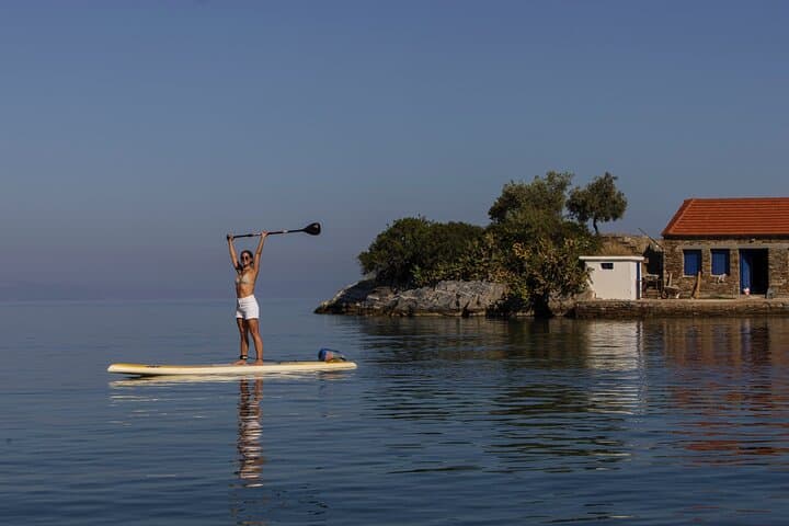 Master Stand-Up Paddleboarding at Damouchari, Pelion