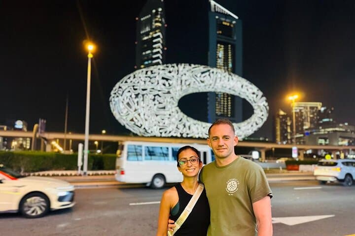Dubai Night City Tour from DXB — Private Transfer, Local Snacks & Layover Highlights photo 2