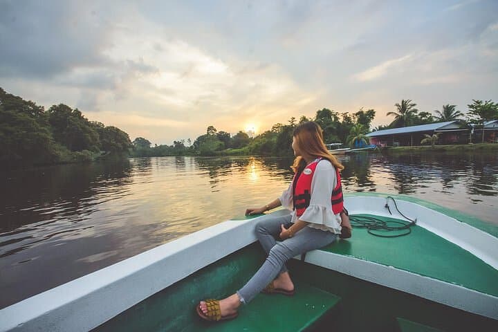 Klias River Fireflies & Wildlife Safari — Evening River Cruise & Kampong Dinner
