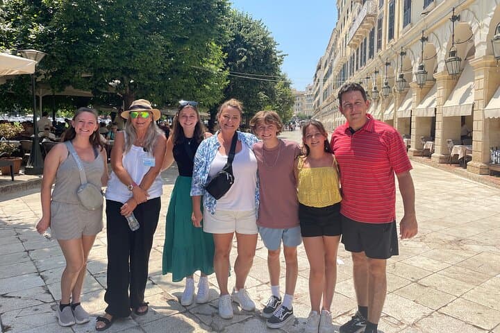 Corfu Private Shore Tour: Achillion Palace, Paleokastritsa & Corfu Town