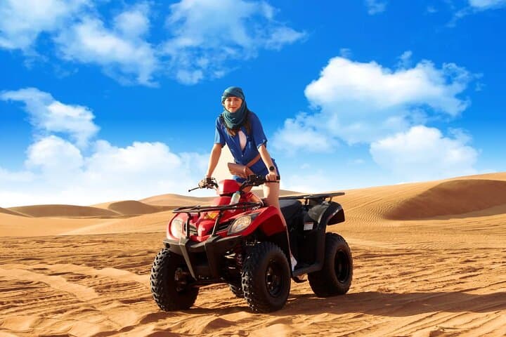 Quad Biking Desert Safari Dubai: Dune Rides, Bedouin Camp & Cultural Shows