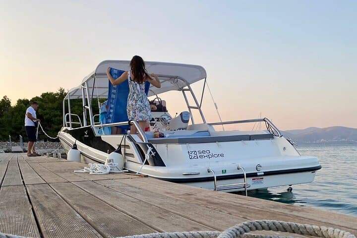 Blue Lagoon & 3 Islands Speedboat Tour from Trogir — Half-Day Swim, Snorkel and Island Stops photo 6