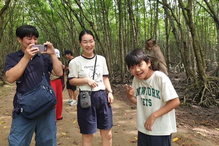 Can Gio Monkey Island: Full-Day Canoe & Vam Sat Wildlife Tour from Ho Chi Minh City