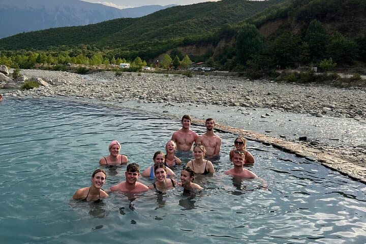 Sarande to Permet: 4x4, Vjosa Rafting and Benja Thermal Baths Day Tour photo 4