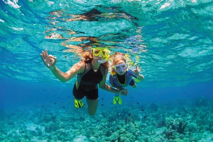 Isla Mujeres Catamaran Cruise: Adults-Only Beach Club Lunch & Snorkel on the Mesoamerican Reef photo 5