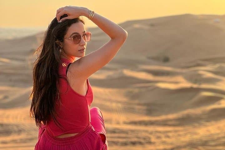 Morning Desert Safari Dubai — Red Dunes Dune Bashing, Sandboarding & Camel Ride photo 1