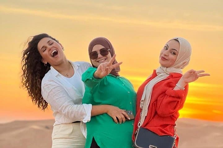 Morning Desert Safari Dubai — Red Dunes Dune Bashing, Sandboarding & Camel Ride photo 3