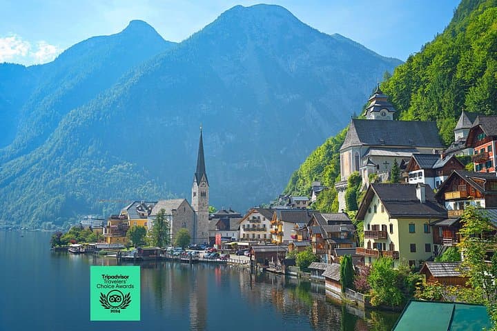 Half-Day Hallstatt Tour from Salzburg — Lakeside Views, Skywalk & Waterfall