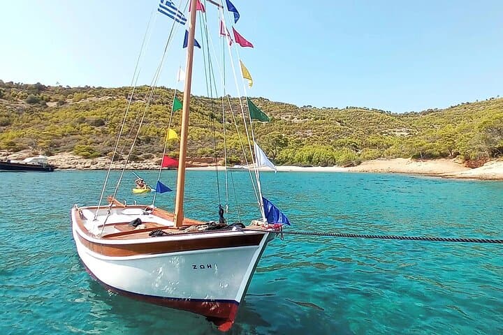 ΖΩΗ (Zoe) Electric Boat Daily Cruises — Silent Eco-Friendly Tours of Spetses Bays photo 2