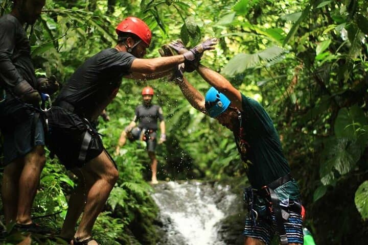 Canyoning and Waterfall Rappelling Adventure Near Arenal Volcano photo 3