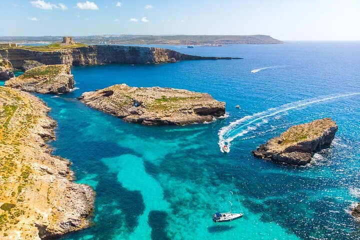 Private Catamaran to Blue Lagoon: Comino, Beaches & Bays from Valletta photo 2