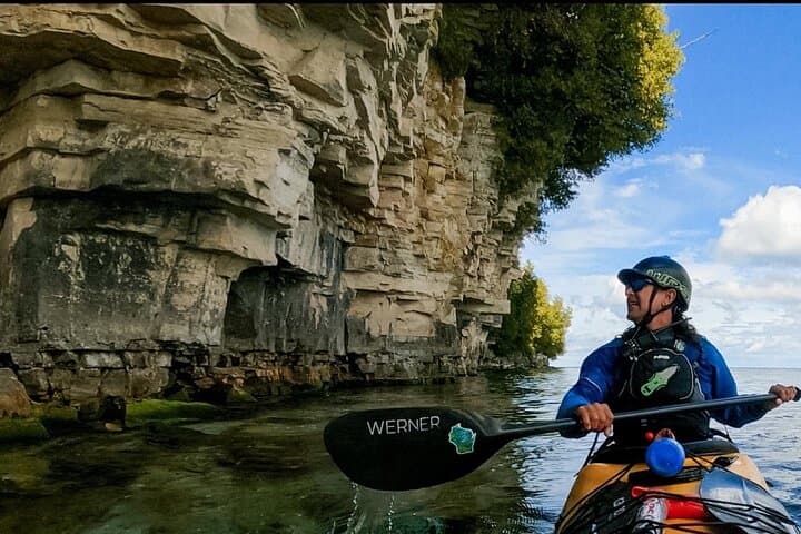 Sea Kayaking Door County: Guided Door Bluff Tours on Lake Michigan photo 6