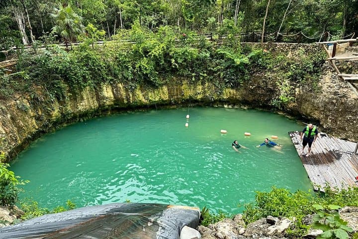 ATV, Zipline & Cenote Adventure from Cancun — Quads, Canopy Flights & Open-Cenote Swim photo 2