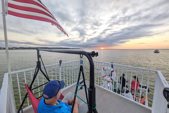 Back Porch Pontoon Sunset Cruise in Destin Bay photo 6