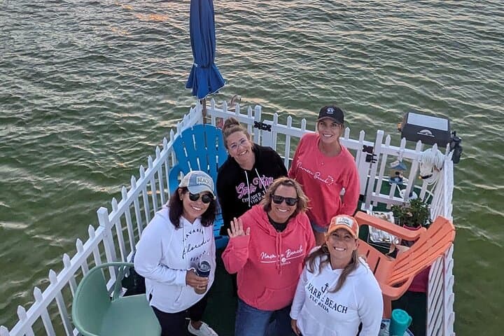 Back Porch Pontoon Sunset Cruise in Destin Bay photo 4
