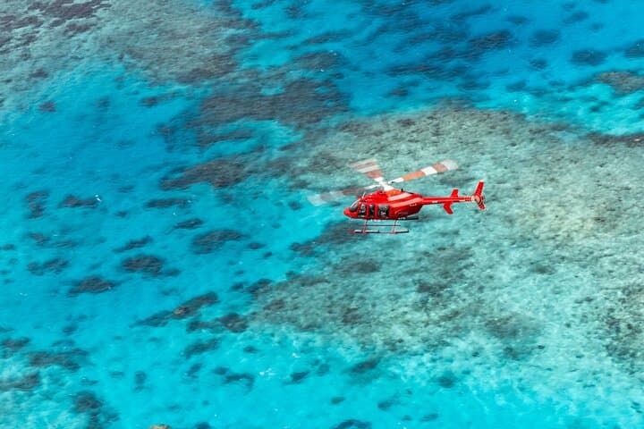 45-Minute Helicopter Tour Over Great Barrier Reef and Rainforest from Cairns photo 3