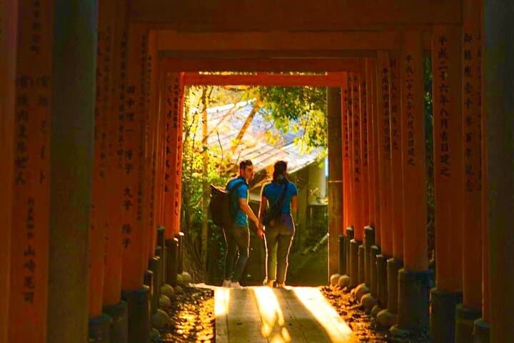 Fushimi-Inari Night Walking Tour: Lantern-Lit Torii Gates & Evening Shrine Experience