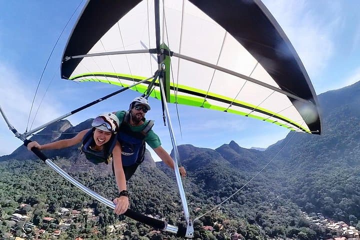 Tandem Paragliding & Hang Gliding Over São Conrado — Pedra Bonita Flights in Rio photo 3